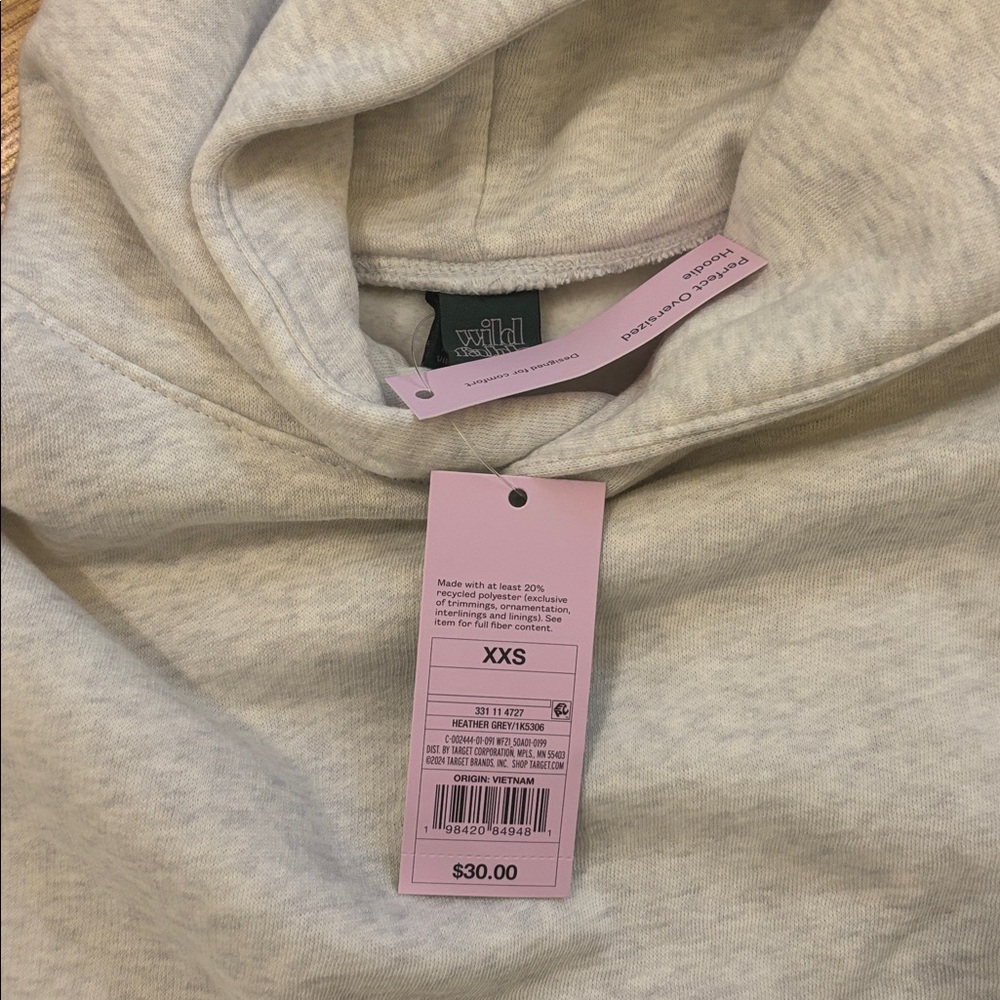 Women’s Heather Gray Hoodie - Picture 2 of 4